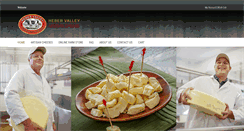 Desktop Screenshot of hebervalleyartisancheese.com